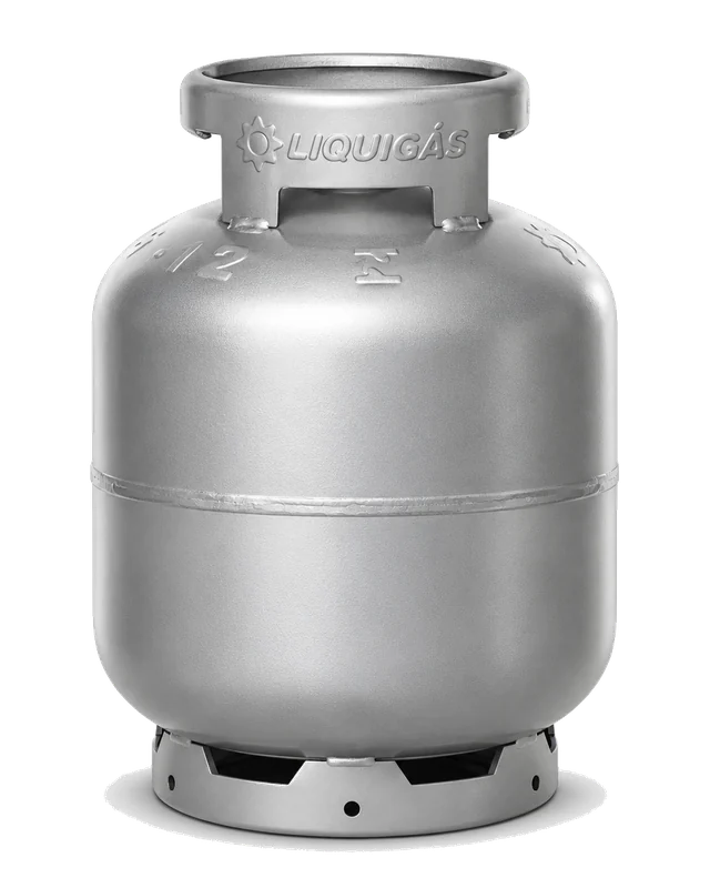 Botijão Liquigás P13, cinza
